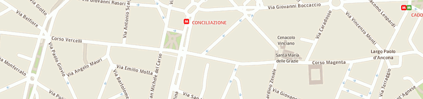 Mappa della impresa bortolotti c a MILANO