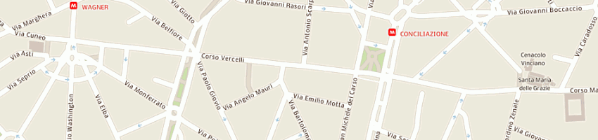 Mappa della impresa maxima spa a MILANO
