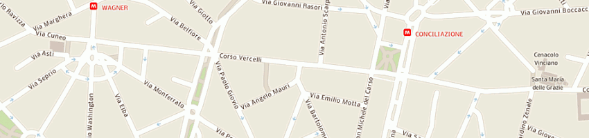 Mappa della impresa simar di silvana mameli e c snc a MILANO