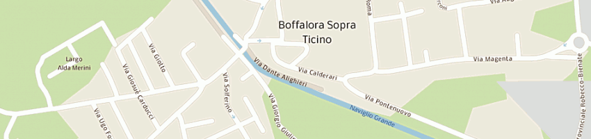 Mappa della impresa centro ricreativo anziani di boffalora sopra ticino a BOFFALORA SOPRA TICINO