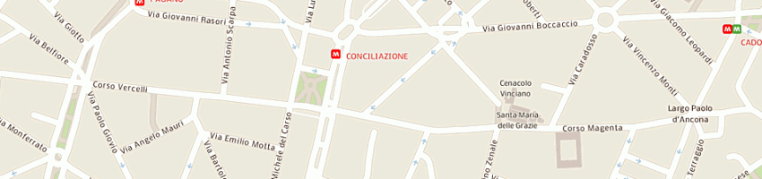 Mappa della impresa karinco spa a MILANO