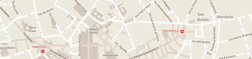 Mappa della impresa solimena luigi a MILANO
