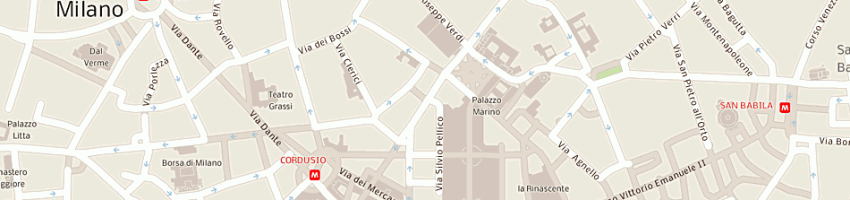 Mappa della impresa confirmec spa a MILANO