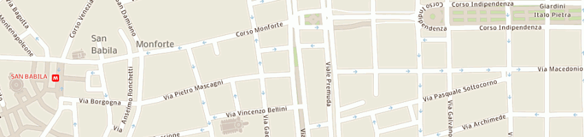 Mappa della impresa poliani sas di poliani lidio e c a MILANO