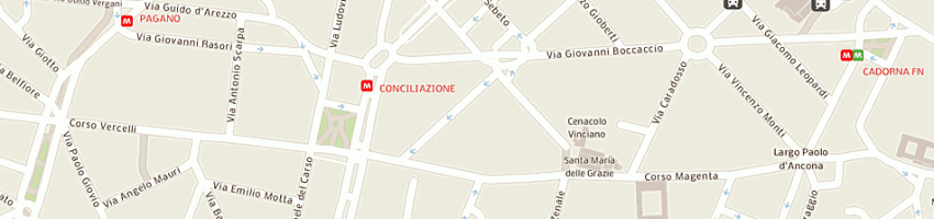 Mappa della impresa management search (srl) a MILANO