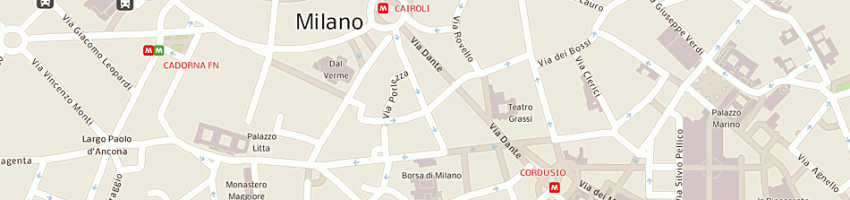 Mappa della impresa abf factoring spa a MILANO