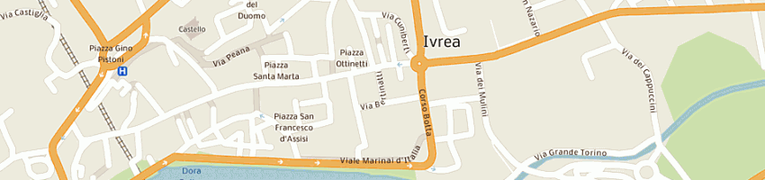 Mappa della impresa foto - video lorenza di casilio lorenzina a IVREA
