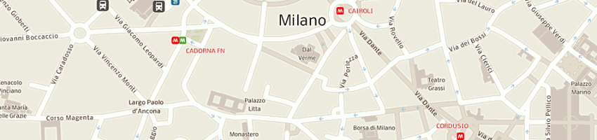 Mappa della impresa bruno flavia a MILANO
