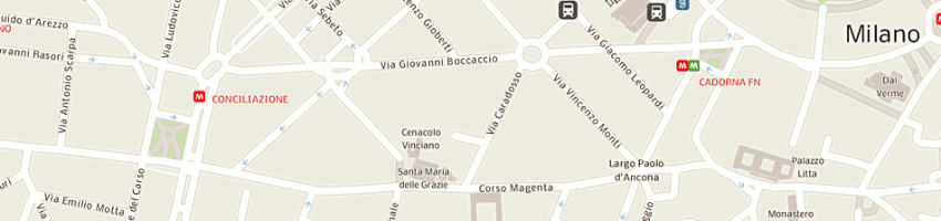 Mappa della impresa donatella carini stampe e grafica a MILANO