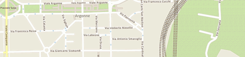 Mappa della impresa salemi sergio a MILANO