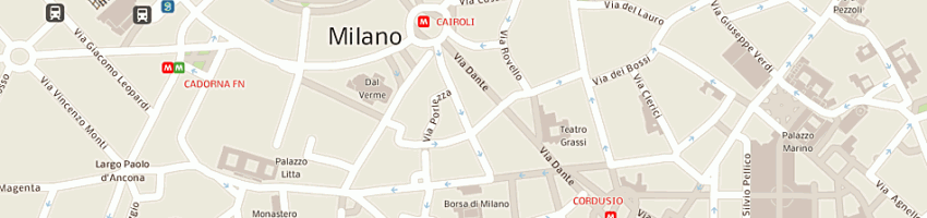 Mappa della impresa balloon spa a MILANO