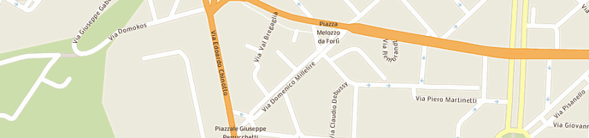 Mappa della impresa montesano srl a MILANO