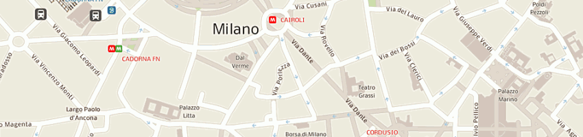 Mappa della impresa meschieri fulvio a MILANO