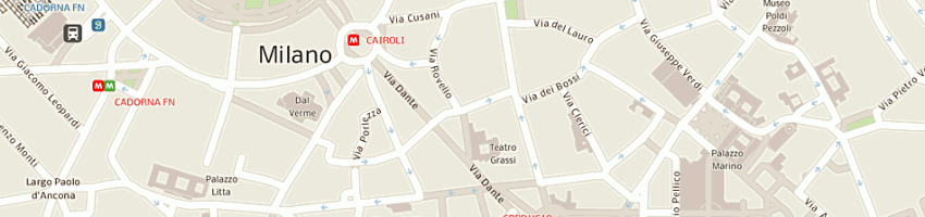 Mappa della impresa rosetti zannoni stefano luigi dottore commercialista a MILANO