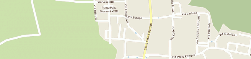 Mappa della impresa carabinieri a ILLASI