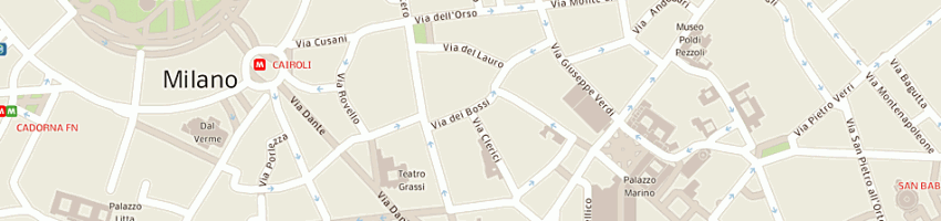 Mappa della impresa galleria d'arte le pleiadi sas a MILANO