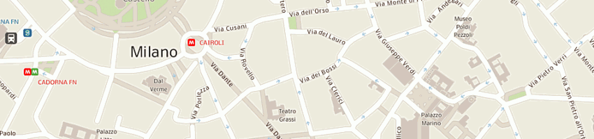 Mappa della impresa dada' srl a MILANO
