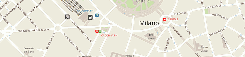 Mappa della impresa bailamme sas di crivellaro dario e c a MILANO