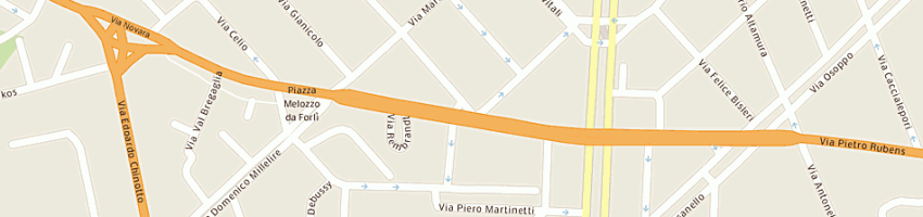 Mappa della impresa cadenelli ottorino a MILANO