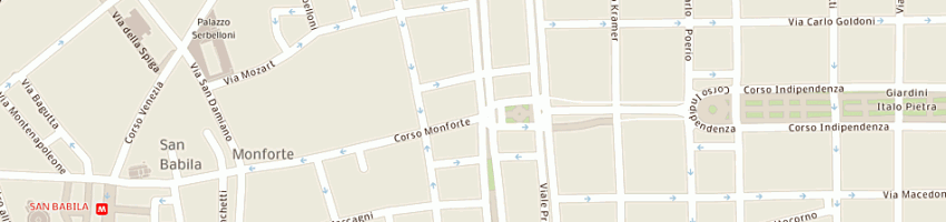 Mappa della impresa lanzalone luca a MILANO