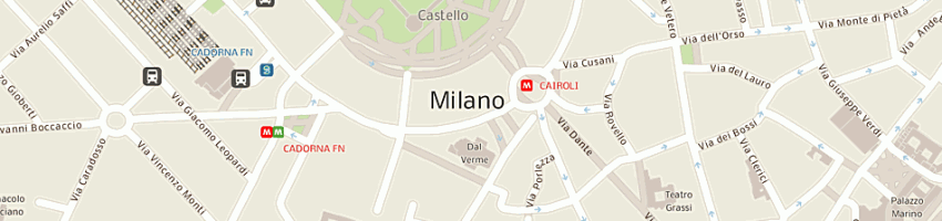 Mappa della impresa failla fabio a MILANO