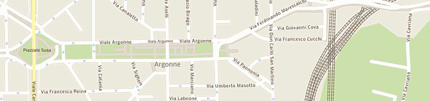 Mappa della impresa argonne 52 a MILANO