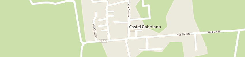 Mappa della impresa pre - cast (srl) a CASTEL GABBIANO