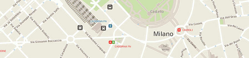 Mappa della impresa fotofinish sas di catapano francesco e c a MILANO