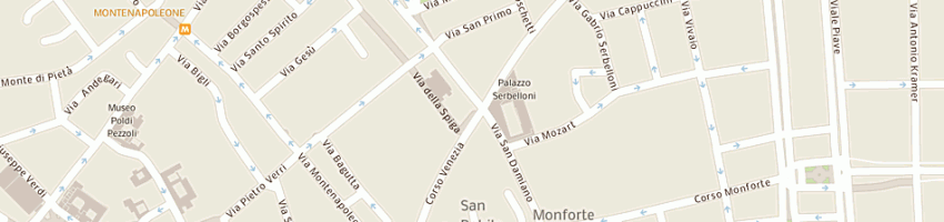 Mappa della impresa sorrentino nicola a MILANO