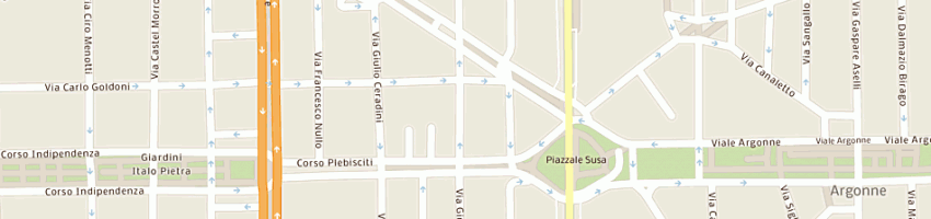 Mappa della impresa rdp comunicazione ed immagine di de pasquale raffaella a MILANO