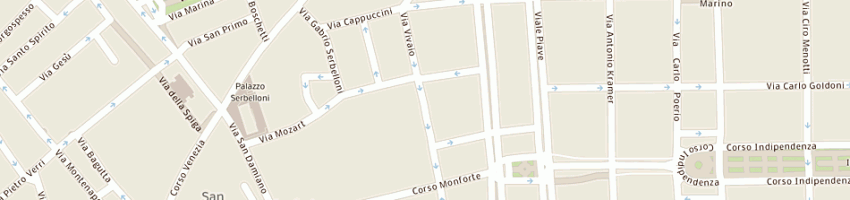 Mappa della impresa fumagalli marco daniele a MILANO