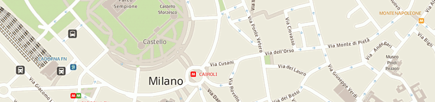 Mappa della impresa gesim gestioni immobiliari di galbiati severina a MILANO
