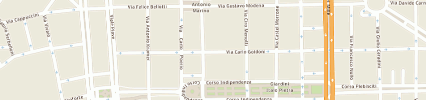 Mappa della impresa zizzadoro laura a MILANO