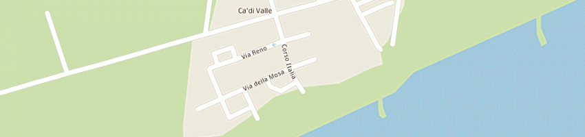 Mappa della impresa albergo junior ca' di valle di castelli claudio a CAVALLINO TREPORTI