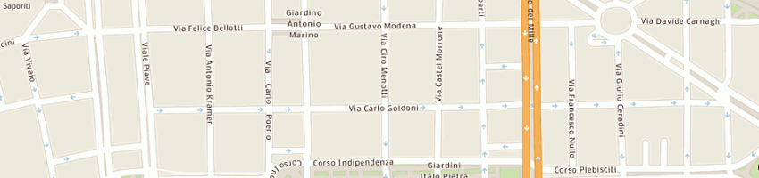 Mappa della impresa luciana zuffi (srl) a MILANO