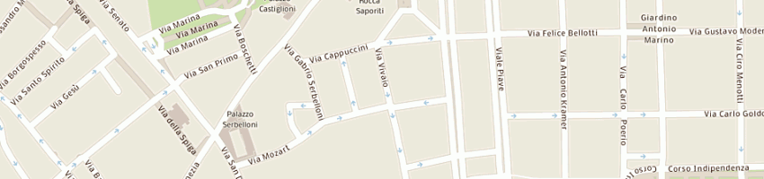Mappa della impresa fashion team di franco voghera (sas) a MILANO