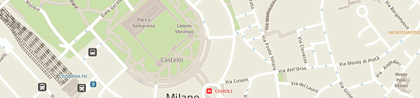 Mappa della impresa studio pastore commercialisti associati a MILANO