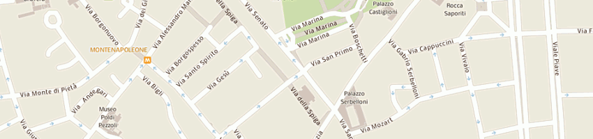 Mappa della impresa colombo enrico ferruccio a MILANO