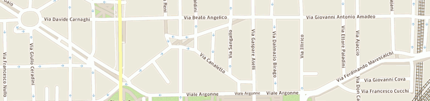 Mappa della impresa carobbi rodolfo di carobbi dante srl a MILANO