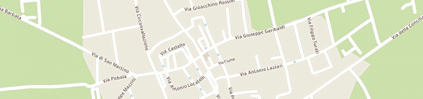 Mappa della impresa eredi di lucini costantino marianelli braguti ines e c(snc) a FONTANELLA