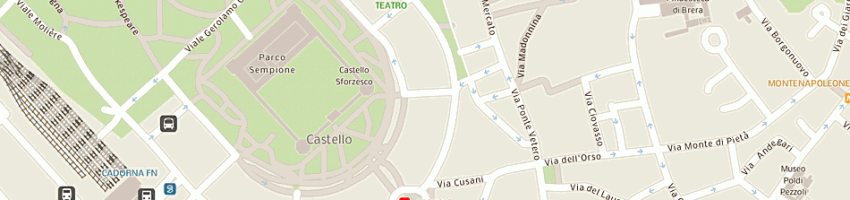 Mappa della impresa avalon srl a MILANO