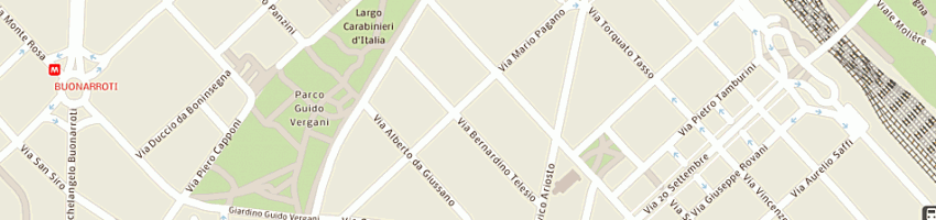 Mappa della impresa lo baido franco a MILANO