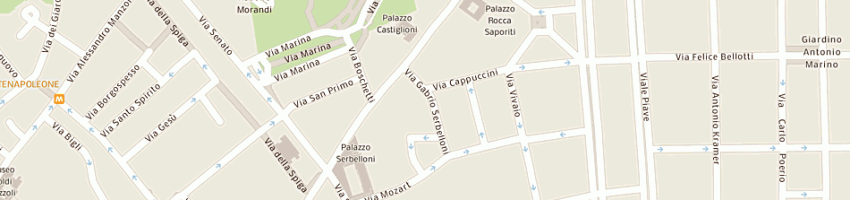 Mappa della impresa frogs snc di mario zoccola e carla bottoni a MILANO
