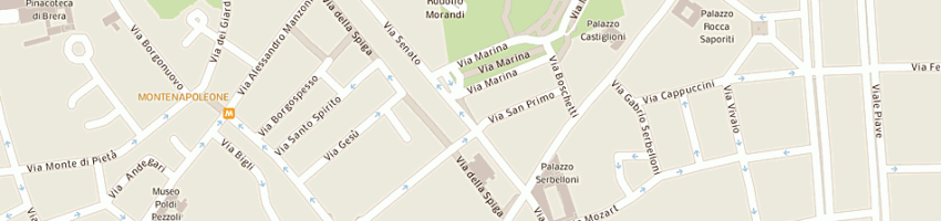 Mappa della impresa bianchi ennio a MILANO