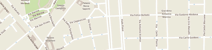Mappa della impresa bertoldini enzo a MILANO