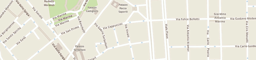 Mappa della impresa sport clinic gionni colombo vivaio srl a MILANO