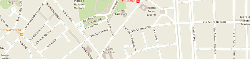 Mappa della impresa assomoda a MILANO