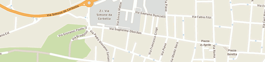 Mappa della impresa palumbo giuseppe a CORBETTA