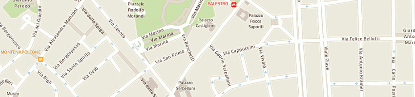 Mappa della impresa ceac servizi e sistemi informativi srl a MILANO