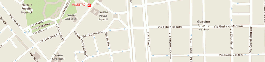 Mappa della impresa advanced services srl a MILANO